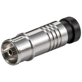 Conector coaxial cu compresie mama pentru cabluri co diametru exterior de 7.0mm, set 12 blistere