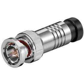 Conector BNC cu compresie Well, set 100 buc
