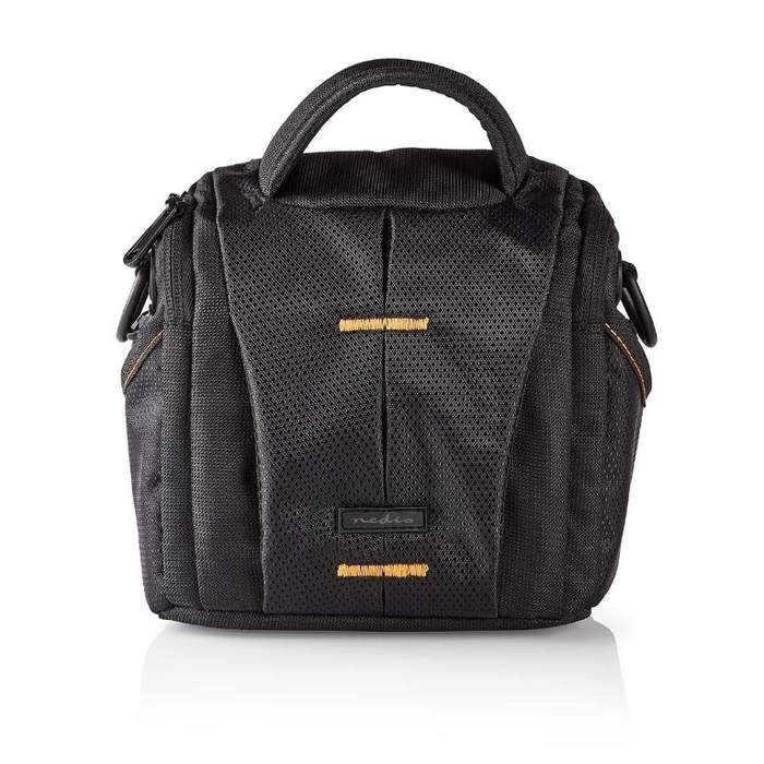 Nedis-Camera-Shoulder-Bag-152-x-146-x-65-mm-2-Inner-Pockets-Black-/-Orange-1