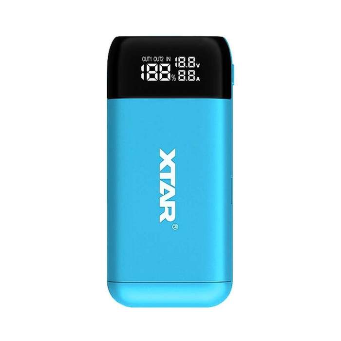 18650-Li-ion-Battery-Charger-2-Channels-Powerbank-Function-LCD-Display-Blue-PB2SL-XTAR-1