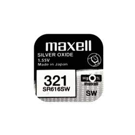 Baterie ceas Maxell SR616SW V321 SR65 1.55V, oxid de argint, 10buc/cutie