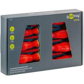 Set 8 surubelnite 3x cruce, 4x drepte, 1x creion de faza Goobay Tools