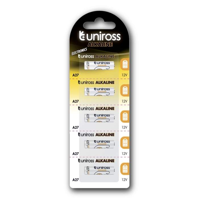 Uniross-MN27-12V-Alkaline-Battery-V27A-27A-5-pcs/blister-1