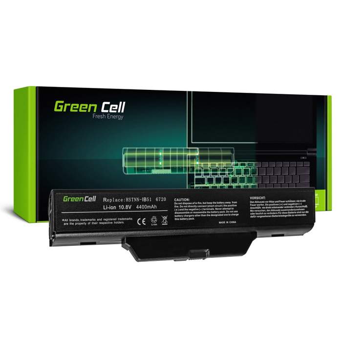 HP-550-610-615-Compaq-6720s-6820s-4400mAh-HP08-Green-Cell-Laptop-Battery-1