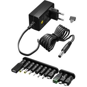 Alimentator in comutatie universal 3V-12V 1500mA, 18W, 11mufe, Goobay