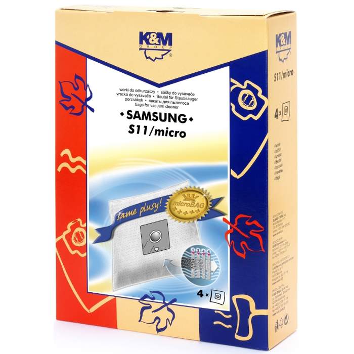 Samsung-VP77-Vacuum-Cleaner-Bag-Synthetic-4X-Bags-K&M-1