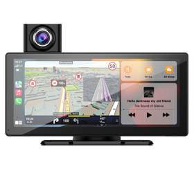 Navigatie Auto Multimedia Well Hawk, Display 8.9 inch, Apple Carplay si Android Auto wireless