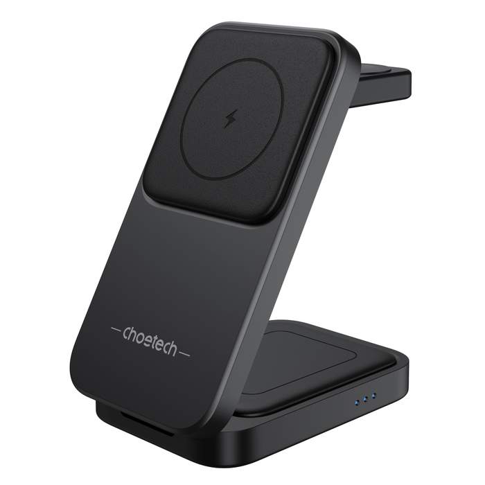 CHAR-WLESS-T611FBK-CHO_1_Incarcator_wireless_3-in-1_magnetic_Choetech_T611-F__15W__telefon__ceas_smart__TWS__pliabil__negru