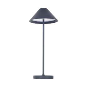 Lampa de masa LED, 3W, 240lm, 3000K, reincarcabila, aluminiu, negru, Liberty Kelu