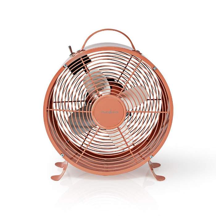 Nedis-retro-desk-fan-diameter-25-cm-2-speed-vintage-pink-1