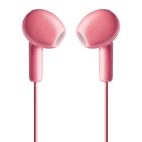 Căști In-Ear NGS Cross Flip Pink cu microfon și control al volumului, conexiune Jack 3.5mm roz