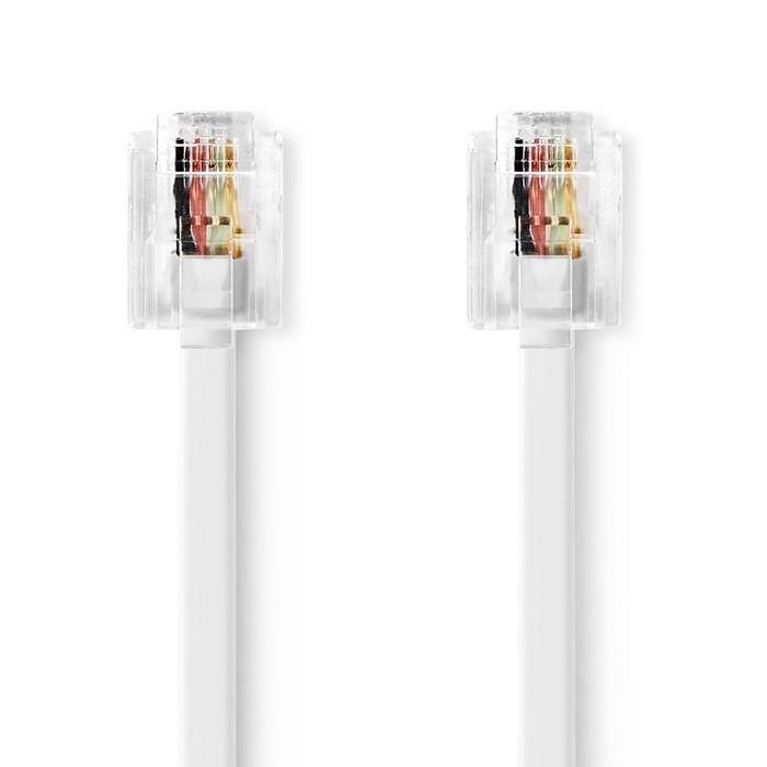 RJ11-Male--RJ11-Male-Telephone-Cable-5m-Gold-Contacts-White-Nedis-1