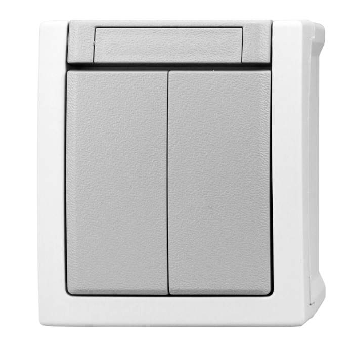 Schrack-Visio50-Dual-Circuit-Breaker-EV210009-Apparent-Gray-IP54-Elastic-Connection-1