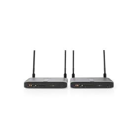 Transmitator HDMI Wireless Nedis, 1080p, 5GHz, 100m, antracit