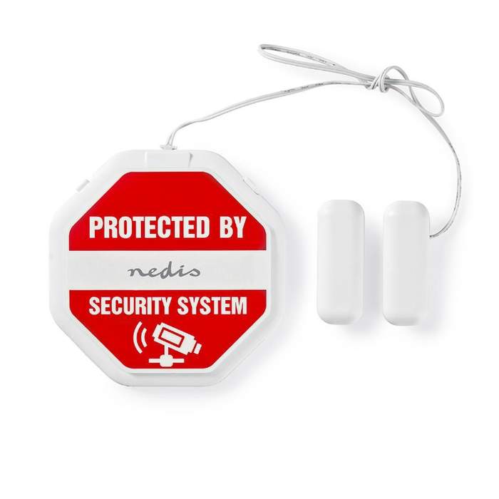 Alarm-with-door-window-break-sensor-built-in-siren-Nedis-1