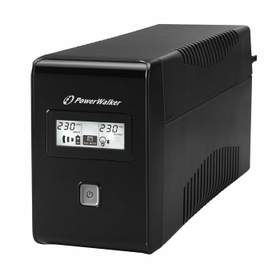 UPS line interactiv 850VA/480W, 2xShuko, baterie 12V/9Ah Powerwalker