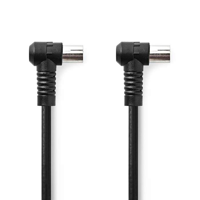 Coaxial-cable-antenna-father--mother-1.5m-black-bend-Nedis-1