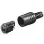 Speaker-socket-10-pcs.-in-polybag-black--with-screw-connection-and-cable-protector-1