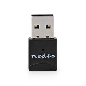 Adaptor Wireless Nedis, AC600, Dual Band, negru