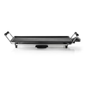 Gratar electric Teppanyaki Nedis, 50 cm, 2000W, negru