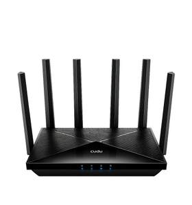 Router wireless BE6500 Wi-Fi 7 Dual Band, 2.5G, 6 antene externe, WR6500H Cudy