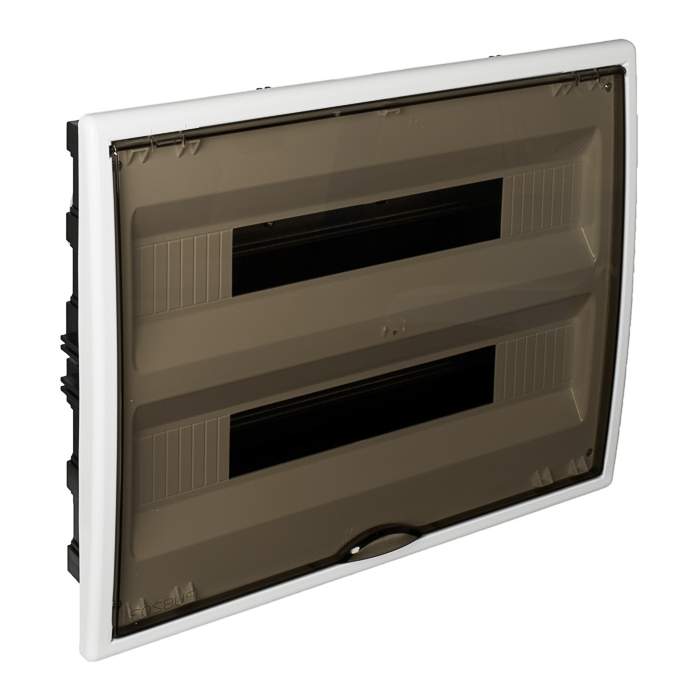 Solera-Arelos-8206PF-electrical-panel-40-modules-recessed-IP40-353x423x88-mm-plastic-smoked-door-white-frame-1