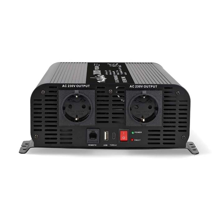 Nedis-Pure-Sine-Wave-Voltage-Inverter-24V-DC--230V-AC-2000W-2x-Schuko-USB-A-USB-C-1
