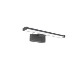 Aplica baie cu LED Well finisaj negru 300mm 480lm 6W 4000K, 3-in-1, material: aluminiu-ABS-PC