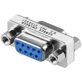 Adaptor Goobay D-SUB 9 pini mama la 9 pini mama