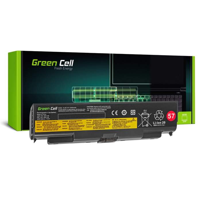 Lenovo-ThinkPad-T440p-T540p-W540-W541-L440-L540-Laptop-Battery-4400mAh-LE89-Green-Cell-1