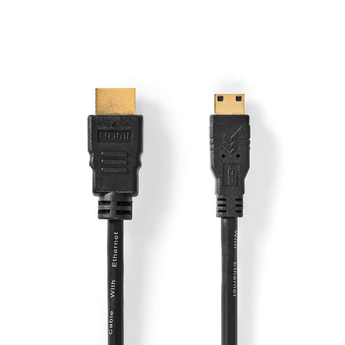 HDMI-Cable-with-Ethernet-HDMI-Male--Mini-HDMI-Male-4K30Hz-1.5m-Black-Nedis-1