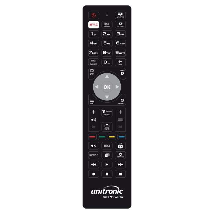 Philips-LCD-TV-Universal-Remote-Control-1719-Unitronic-1