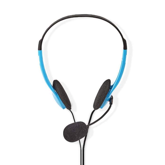 Nedis-On-Ear-PC-Headphones-2x-3.5-mm-Microphone-2m-Blue-1