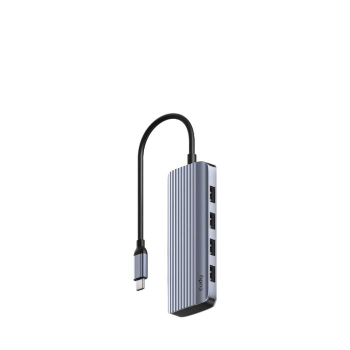 USB-C-Male-to-HDMI-Female-Adapter-4K30Hz-PD-100W-4-USB-A-5Gbps-Cudy-UH500-1
