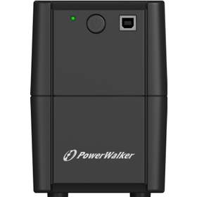 UPS line interactiv 850VA/480W, iesire 2xShuko, baterie 12V/9Ah, Powerwalker