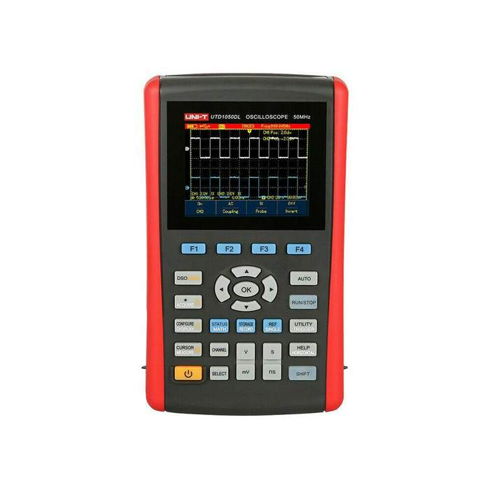 Handheld-oscilloscope-2-channels-TFT-3.5"-50MHz-UNI-T-UTD1050DL-1