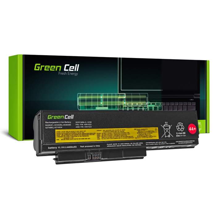 Lenovo-ThinkPad-X220-X220i-X220s-X230-X230i-Laptop-Battery-4400mAh-LE63-Green-Cell-1