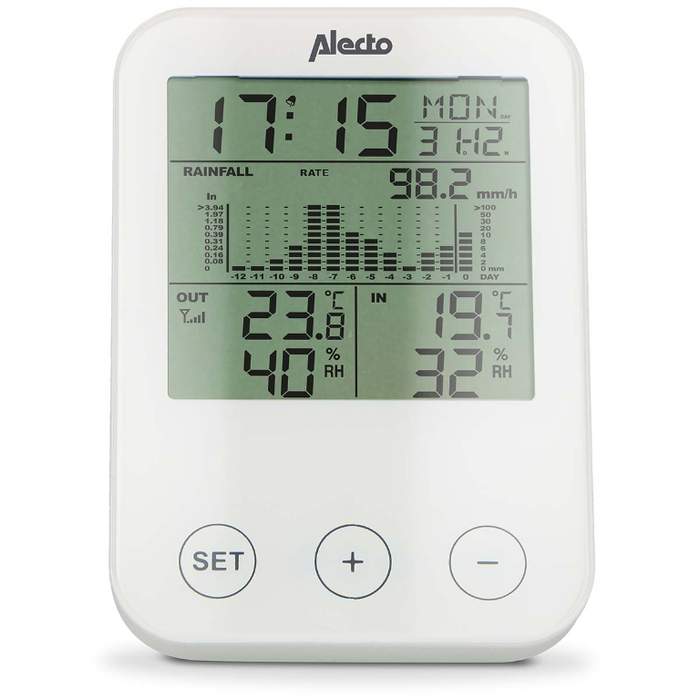 Alecto-WS-1200-weather-station-wireless-sensor-alarm-clock-humidity-white-1
