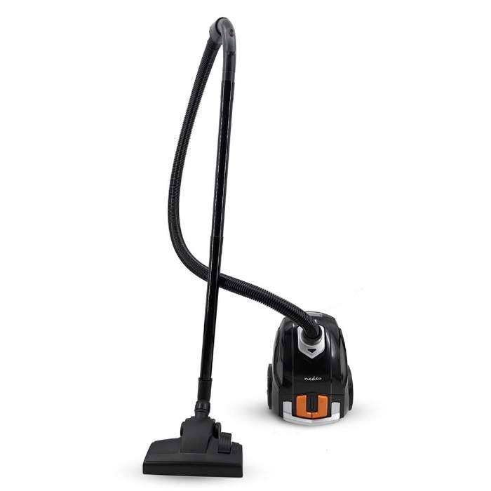 Nedis-Bagged-Vacuum-Cleaner-700W-2L-Dust-Capacity-HEPA-Filter-Black/Orange-1