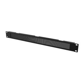 Ghidaj cablu cu perii 1U pentru rack 19" negru RAL9005 Mirsan MR.OFB1U19.01