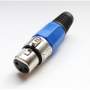 Nedis-3-pin-XLR-connector-female-metal-blue-1