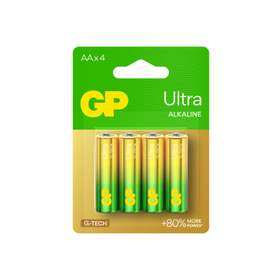 Baterie alcalina Ultra GP R6 (AA) 4 buc, blister