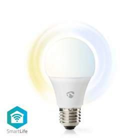 Bec LED Smart WiFi Nedis, E27, 9W, 806lm, 2700K-6500K