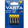 Zinc-Carbon-Battery-R3-(AAA)-4pcs/blister-Super-Heavy-Duty-Varta-1