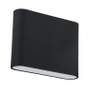 Well-Tangeri-6-Outdoor-Wall-Light-2x3W-480lm-4000K-IP54-Black-Aluminum-1