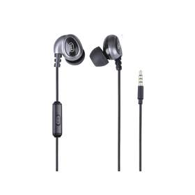 Casti In-Ear cu fir, microfon HMP 696 M, 1.2m, negru, Trevi