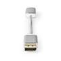 DisplayPort-1.2-male-cable--HDMI-female-4K-60Hz-0.2m-silver-Nedis-1