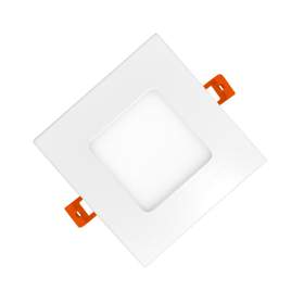 Panou LED Well patrat, 3W, 86x86mm, lumina naturala, 170lm