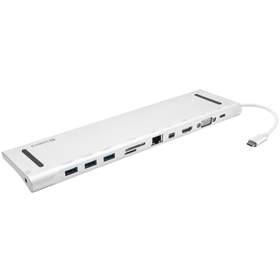 Docking Station USB-C All-in-1 Sandberg 136-23, aluminiu