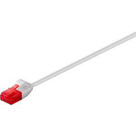 Cablu de retea U/UTP Goobay, cat6, patch cord, slim, 7.5m, gri